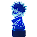 Miniatyrbild 1 av 7: My Hero Academia Dabi 3D Barnnattlampa Touch 7 Färg Chan
