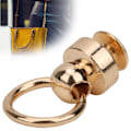 Miniatyrbild 3 av 10: 20 Set Stud Rivets 9mm Mässing O-Ring Huvud Knapp Rivet Stud för Läderhantverk (Gyllene)