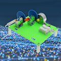 Miniatyrbild 5 av 5: Tvåstegs accelerationshandvevgenerator fysik experiment vetenskapsleksak DIY uppfinning
