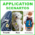 Miniatyrbillede 6 af 6: Læder nøgleringholder etui kompatibel med Apple AirTag, sød beskyttende Air Tag cover med nøglering, anti-scratch finder GPS tracker etui til Avocado b