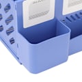 Miniatyrbillede 7 af 10: Moderne kontor display magasin fil rack 4 rum arrangør skrivebord dokument sorter