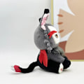 Miniatyrbild 6 av 8: 2024 Ny Hazbin Animation Plysch, 9,8 tum söt Hazbin Animation Karaktärsdocka, Mjuk Plyschdocka för Barn Vuxna, Födelsedag, Cartoon Game Lovers Present Black