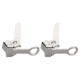 Miniatyrbilde 3 av 10: 2PCS Broderi Darning Fot Rustfritt Stål Broderi Trykkfot for Singer 4452 44S 6180 6160 5400 C5200 2277 2282 2263 2250