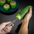 Miniatyrbillede 3 af 5: Kernehusfjerner og udstener til frugt og grøntsager - Multifunktionel rustfri kernehusfjerner og udstener