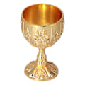 Miniatyrbillede 8 af 10: 2 stk. 30 ml gobleter europæiske høj kvalitet gyldne retro ornamenter til rejsedekoration hjemmekollektion