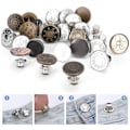 Miniatyrbilde 9 av 10: 24 stk. Knappnåler Jeans Bukser Universal Spikerfri Midjeendring Avtakbar Justering DIY