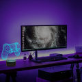 Miniatyrbild 4 av 8: 3D Gamepad Illusion Lamp, Game Controller Nattlampa med Fjärrkontroll