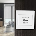 Miniatyrbild 3 av 5: 12-24V Väggtryck Exit Release Knapp Panel för Hem Dörr Access Control System (PT)