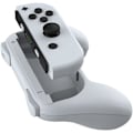Miniatyrbilde 5 av 9: 2-pak greps kompatibel med Nintendo Switch for Joy Con & OLED-modell for Joycon, slitesterkt håndtaksett kompatibelt med Joy Cons-kontrollere White