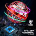 Pikkukuva 3 / 7: Lentävä pallolelu, Hover Orb, Globe Shape Magic Controller Mini Drone, RGB Lights Spinner 360 pyörivä pyörivä UFO-lelu lapsille aikuisille (punainen)