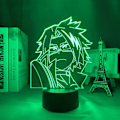 Miniatyrbild 4 av 8: Nattlampa 3D LED Illusion Lamp Denki Kaminari 3D Lamp Anim