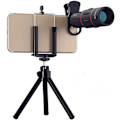 Miniatyrbillede 1 af 5: 18X Monokulær Zoom Optisk Mobiltelefon Linse Universal til Sma