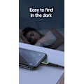 Miniatyrbild 5 av 5: USB till Lightning iPhone-datakabel och laddningskabel, stödjer Fa
