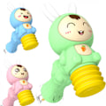 Miniatyrbild 4 av 5: Bunny Smarty Musical Light-Up Rattle, Uppmuntra Utveckling