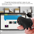 Miniatyrbillede 3 af 6: 2.4Ghz trådløs fingerringmus stabil forbindelse håndholdt ergonomisk bærbar USB-drevet mus til forretningskontor