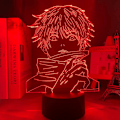 Miniatyrbilde 2 av 6: LED Nattelys Anime Satoru Gojo Lampe Jujutsu Kaisen LED Nattelys for Barn Bursdagsgave Jujutsu Kaisen Satoru Gojo 3D Lampe