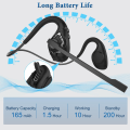 Miniatyrbillede 5 af 9: Open Ear-hovedtelefoner, Air Conduction Bluetooth-headset, Trådløse øretelefoner Stereo m/støjreducerende bommikrofon, 10 timers spilletid, let og komfortabel
