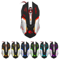 Miniatyrbild 1 av 7: Mekanisk spelmus, 7-färgad RGB-bakgrundsbelysning, ergonomisk design