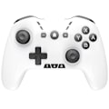 Miniatyrbilde 1 av 6: Bluetooth-kontroller for Switch/PC/Steam/Apple Arcade MFi-spill osv., Switch Pro-kontroller trådløs med justerbar dobbeltbevegelse, Turbo, makroer, 6-akser White