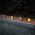 Miniatyrbillede 5 af 6: LED-simuleret solflammelys Have Lys Solstrenglys Vandtætte dekorative lys til havebryllup Juleindretning