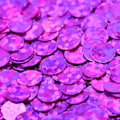 Pikkukuva 8 / 9: 50G DIY PVC ei reikää pyöreä paljetti lava häävaatteet tarvikkeet (Laser Rose Red 2mm)