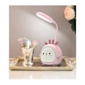 Miniatyrbild 3 av 6: Led skrivbordslampa för studier Uppladdningsbar Usb Söt tecknad form