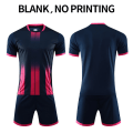 Miniatyrbild 1 av 7: Anpassade fotbollströjor för män 100 % polyester fotbollströjor klubblagsträning fotbollskläder uniform set för vuxna 6316 Royla Blue 2XL