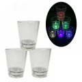 Miniatyrbillede 1 af 5: Lille Vinglas Flash Cup, LED Flash Cup Lysende Kop, LED Vand Induktion Kop(3PCS)