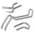 Miniatyrbillede 7 af 10: 5 stk. strikkemaskine synkevægte i metal tilbehør til Silver Reed SK260 SK280 SK360 SK326