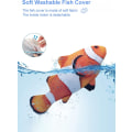 Miniatyrbild 6 av 6: Floppande fisk 10,5\", Uppgraderad för 2022, Rörlig kattkicker till