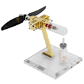 Miniatyrbild 9 av 10: Heta luft Stirlingmotor modell flygplan propeller vetenskapsexperiment undervisning fysik leksak