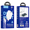 Miniatyrbild 5 av 5: hoco. N11 Youneng dubbelport PD20W+QC3.0 laddare för iPhone12