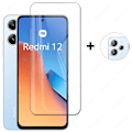 Miniatyrbild 1 av 5: Härdat glas för Xiaomi Redmi 12R Full Coverage skyddsglas skärmskydd