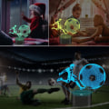 Miniatyrbild 2 av 7: Fotbollsgåvor till barn, fotboll 3D-illusion lampa fotbollsnatt