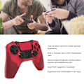 Miniatyrbild 3 av 6: Bluetooth-kontroller Dubbel vibration 6 axlar avkänning Trådlös handkontroll Joystick med LED-indikator för PS4 PC Mobiltelefon