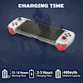 Miniatyrbild 6 av 7: Bluetooth-kontroller för iPhone, Android, direkt spel, låg latens, telefonkontroller spelkontroll joystick för Galaxy S23 S22 S21 20 Ultra, iPhone 14 13 1 White