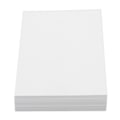 Miniatyrbild 1 av 10: 50 st vita kartongpapper stöd duplex utskrift snabb torkning tomma vykort för DIY-kort scrapbooking skärning prägling 250