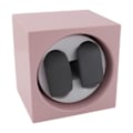 Miniatyrbild 8 av 10: Dubbel automatisk klockuppdragare USB batteridriven 2 hastigheter justerbar tyst drift Smart klockuppdragare med LED-ljus rosa