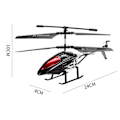 Miniatyrbild 3 av 3: Fjärrkontrollhelikopter,  En knapp start/landning, 3,5 Cha