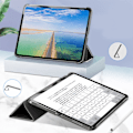 Miniatyrbillede 6 af 10: Tablet Cover til IOS Tablet 10 til 10,9 tommer Stærk Magnet Intelligent Dvale Frosted PU Læder Tablet Etui