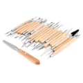 Miniatyrbild 1 av 10: JR2-18 22 st DIY-snidningsverktyg Lerskulpturverktyg Set Tillbehör