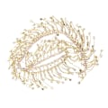 Miniatyrbild 10 av 10: Rhinestone Tassel Chain Fringe Brudapplikation Trim Crystal Kläder Väska Dekoration Golden AB Färgglad
