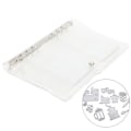 Miniatyrbillede 7 af 7: Opbevaringsbogsamling Album til dekorativ DIY Scrapbooking Skæredøre Stencil PVC 3 Grid