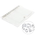 Miniatyrbillede 7 af 7: Opbevaringsbogsamling Album til dekorativ DIY Scrapbooking Skæredøre Stencil PVC 4 Grid
