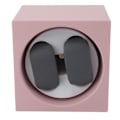 Miniatyrbild 2 av 10: Dubbel automatisk klockuppdragare USB batteridriven 2 hastigheter justerbar tyst drift Smart klockuppdragare med LED-ljus rosa