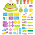 Pikkukuva 2 / 8: Kitchen Creations Leikkielintarvikkeet Playdough -setit lapsille. Esikouluikäisten leikkileipomo Play Dough -setit lapsille, lahja pojille ja tytöille 50 työkalua, 5 yhdistelmäväriä