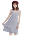 Pikkukuva 2 / 4: ull Slips Dress Under dress J4 Petticoat Underskirt(Grey XL)