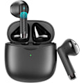 Pikkukuva 1 / 11: Langattomat nappikuulokkeet, Bluetooth 5.3 -kuulokkeet, stereobasso, Bluetooth-kuulokkeet korvan sisään, melunvaimennusmikrofoni, kuulokkeet IP7-vedenpitävät urheiluun, 32 tunnin toistoaika Black