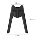 Miniatyrbilde 10 av 10: Universal Joycon Ladegrep for Nintendo Switch, PENJOY Switch Kontrollerholder for Switch Joy Con og tredjepartskontrollere White