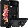 Miniatyrbild 1 av 7: Kompatibel med Samsung Galaxy Z Flip 3 Fodral, [Military Gra